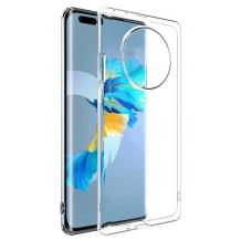 Ултра тънък силиконов калъф / гръб / TPU Ultra Thin за Huawei Mate 40 Pro - прозрачен