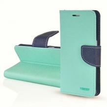 Kожен калъф Flip тефтер със стойка MERCURY Fancy Diary за Samsung A42
