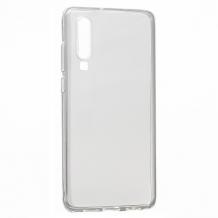 Ултра тънък силиконов калъф / гръб / TPU Ultra Thin за Xiaomi Redmi Mi A3 - сив / прозрачен