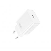 Зарядно устройство преходник адаптер XO CE15 PD 20W Type C 220V Fast charging