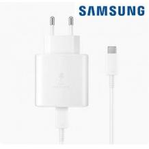 Оригинално зарядно за Samsung Note 20, EP-TA800 Super Charge 25W - бяло