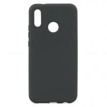 Луксозен силиконов калъф / гръб / TPU Mercury GOOSPERY Soft Jelly Case за Huawei Honor 8X - черен