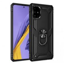 Силиконов гръб Spigen със стойка и магнитно захващане за Samsung Note 10 Lite / A81 – черен
