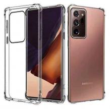 Удароустойчив силиконов калъф / гръб / TPU за Samsung Note 20 Ultra - прозрачен