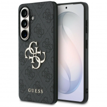 Оригинален калъф / гръб / GUESS 4G Classic Logo кейс за Samsung S26 - черен