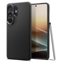 Оригинален калъф / гръб / Spigen Liquid Air Samsung S26 Ultra - черен кейс