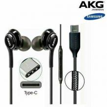Оригинални стерео слушалки AKG / handsfree / за Samsung A56 Type-C - черни