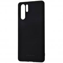 Силиконов калъф / гръб / Molan Cano Jelly Case за Huawei P30 Pro - черен / мат