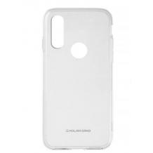 Силиконов калъф / гръб / TPU MOLAN CANO Jelly Case за Huawei Y7 2019 - прозрачен / гланц / брокат