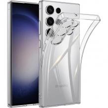 Силиконов калъф / гръб / за Samsung S26 Ultra - прозрачен кейс със защита за камерата