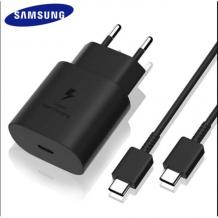 Оригинално зарядно комплект с кабел за Samsung A54 5G 220V EP-TA800 Super Charge 25W