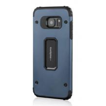 Силиконов гръб TPU MOTOMO Hybrid с твърда част 2в1 за Samsung A5 2016 A510 - син
