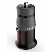Универсално зарядно за кола LDNIO C304Q Car Charger 5V / Micro USB за Samsung, Lenovo, LG, HTC, Sony, Nokia, Huawei, ZTE, BlackBerry, Xiaomi и др. - тъмно червен
