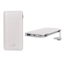 Ултра тънка универсална външна батерия Tel1 / Universal Power Bank Slim Charge Tel1 / Micro USB Data Cable 12000mAh