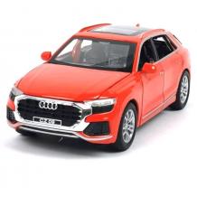 Метален джип с отварящи се врати капаци светлини и звуци Audi Q8 1:32