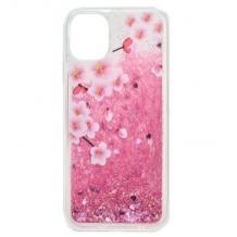 Течен гръб с розов брокат / Peach blossom
