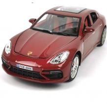 Метална кола с отварящи се врати капаци светлини и звуци Porsche Panamera 1:18