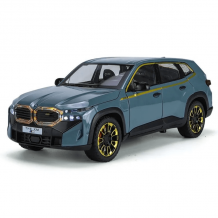 Метален джип с отварящи се врати капаци светлини и звуци BMW XM 1:24