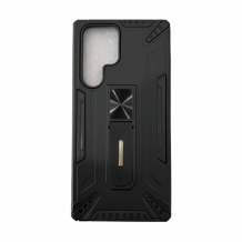 Удароустойчив кейс със стойка Magnetic Car Holder case за Samsung S22 Ultra 5G - черен