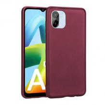 Силиконов калъф / гръб / TPU кейс за Xiaomi Mi 11 Lite - бордо / мат