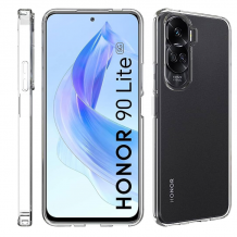 Луксозен силиконов калъф / гръб / TPU кейс за Honor 90 Lite 5G - прозрачен кейс