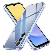 Удароустойчив силиконов калъф / гръб / TPU Anti Shock за Samsung A16 - прозрачен