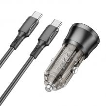 Зарядно устройство за кола адаптер BOROFONE BZ24 20W / Type-C to Type-C