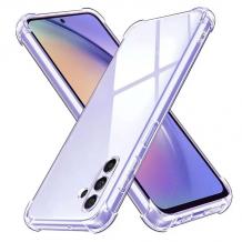Удароустойчив силиконов калъф / гръб / TPU Anti Shock за Samsung A55 - прозрачен