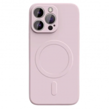 Луксозен гръб / кейс / Smooth Guard Silicone Case с безжично зареждане MagSafe за Apple iPhone 16 Pro Max (6.9)