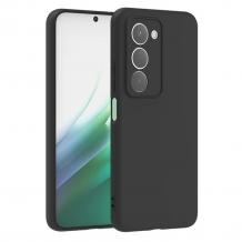 Силиконов калъф / гръб / TPU кейс за Xiaomi Redmi 15 - черен със защита на камерата