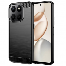 Силиконов калъф / гръб / кейс за Honor 400 Smart / HONOR X7d - черен / carbon