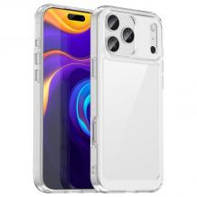Оригинален удароустойчив гръб / Acrylic Case за Apple iPhone 17 Pro - прозрачен