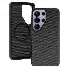 Луксозен карбонов кейс с безжично зареждане за Samsung S26 Ultra - Carbon MagSafe case