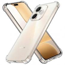 Удароустойчив силиконов калъф / гръб / TPU Anti Shock за Honor 600 lite - прозрачен