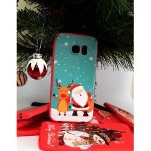 Merry Christmas / Santa Claus and Rudolph