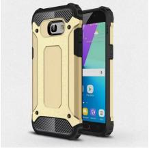 Силиконов гръб TPU Spigen Hybrid с твърда част за Samsung A3 2017 A320 - златист