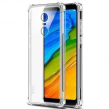 Удароустойчив ултра тънък силиконов калъф / гръб / TPU за Xiaomi RedMi 5 - прозрачен