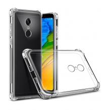 Удароустойчив ултра тънък силиконов калъф / гръб / TPU за Xiaomi Redmi 5 Plus - прозрачен