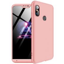 Твърд гръб Magic Skin 360° FULL за Xiaomi Redmi Note 5 / Note 5 Pro - Rose Gold
