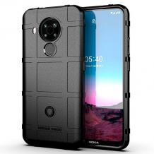 Удароустойчив калъф / гръб / Rugged Shield TPU Case за Nokia 5.4 - черен