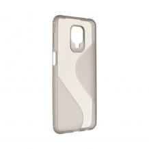 Силиконов калъф / гръб / TPU S-Case за Xiaomi Redmi Note 9S - сив
