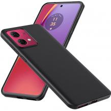Силиконов калъф / гръб / кейс TPU за Motorola Moto G84 - черен