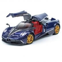 Метална кола с отварящи се врати капаци светлини и звуци Pagani Huayra 1:24