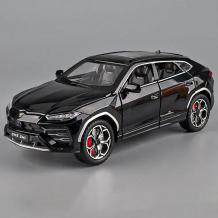 Метален джип с отварящи се врати капаци светлини и звуци Lamborgini Urus 1:24