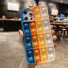 Силиконов калъф / гръб / TPU 3D Rainbow POP за Apple iPhone 12 /12 Pro 6.1''