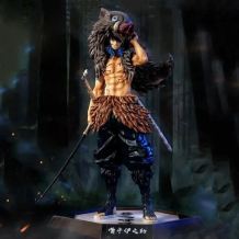 Високо детайлнa фигурa Demon Slayer Аниме Inosuke Hashibira 30 см