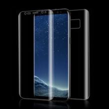 Удароустойчив извит скрийн протектор 360° / 3D Full Cover / за Samsung S8 Plus G955 - прозрачен / лице и гръб