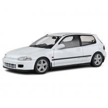 Метална кола HONDA CIVIC (EG6) WHITE 1991 - SOLIDO 1/18