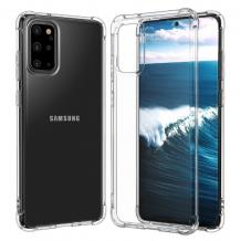 Удароустойчив гръб Roar Armor Gel за Samsung S20 - прозрачен