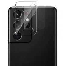 9D Camera Tempered Glass / Стъклен протектор за задна камера на Samsung S21 Ultra - прозрачен